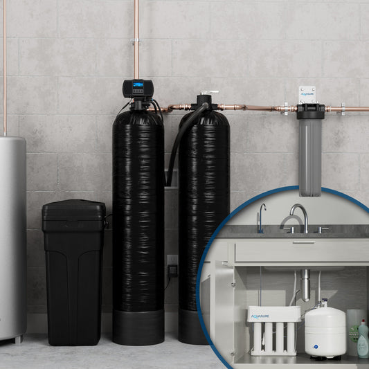 Aquasure AS-SE600A Elite Whole House Water Filter Bundle