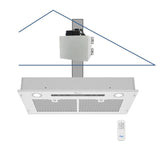 Awoco RH-IT06-R Ceiling Mount Range Hood, 14-1/2”D, 4-Speed, 800 CFM – RH-IT06-R30-COLD
