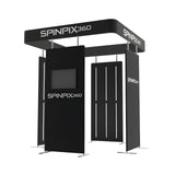 Spinpix360 Square Luxe Led 360 Photo Booth Enclosure - SPB-SLE7