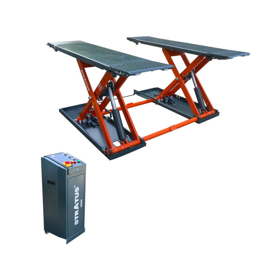 Stratus SAE-MS9000X Extra Wide Mid Rise Scissor Lift - SAE-MS9000X