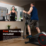 iDeal Sunny Health & Fitness Smart Heavy-Duty Elliptical Training Machine - SF-E323055S