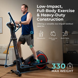 iDeal Sunny Health & Fitness Smart Heavy-Duty Elliptical Training Machine - SF-E323055S