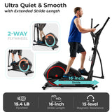 iDeal Sunny Health & Fitness Smart Heavy-Duty Elliptical Training Machine - SF-E323055S