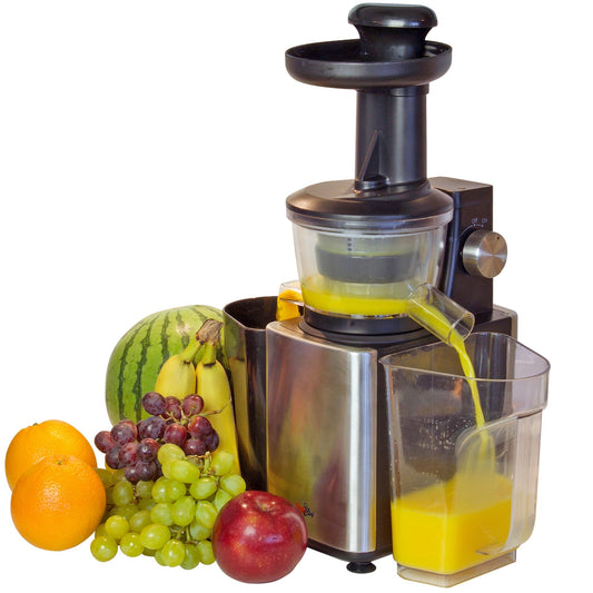 Total Chef Slow Juicer, Herbs, Wheatgrass, Fruits, Vegetables, Easy to Clean - TCSJ01