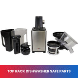 Total Chef Slow Juicer, Herbs, Wheatgrass, Fruits, Vegetables, Easy to Clean - TCSJ01