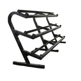 TROY VTX TDR-3 3-Tier Rail Dumbbell Rack w/o Saddles - TDR-3