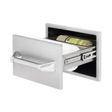 Twin Eagles 15-Inch Built-In Stainless Steel Paper Towel Drawer with Storage Tray - TEPT15SD-C