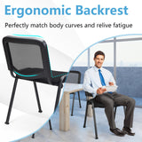 Tangkula Set of 5/10/15 Conference Chairs with Upholstered Seat - HW61922