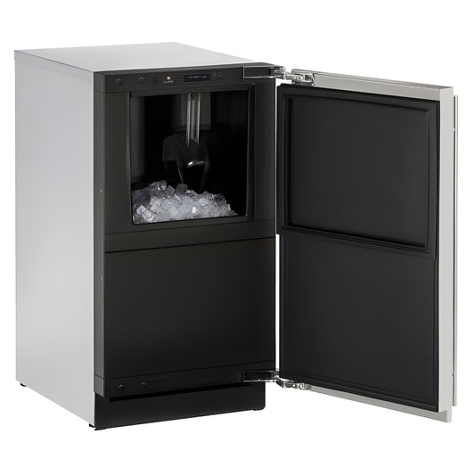 U-Line - 18" 3000 Series Clear Ice Machine - 3018CLR - U-3018CLRINT-00C