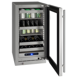 U-Line - 18" 5 Class Slide & Secure™ Beverage Center - UHBV518 - UHBV518-SG01A