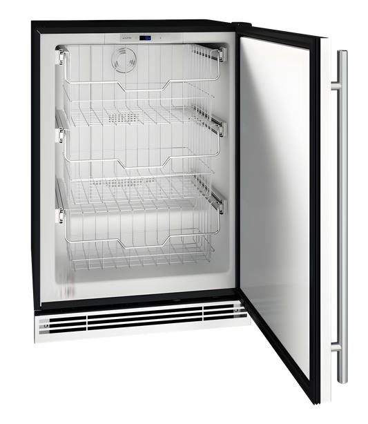 U-Line - 24" 1 Class Convertible Freezer - 115V - HFZ124 - UHFZ124-SS01B
