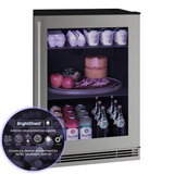 U-Line - 24" 1 Class Refrigerator - 115V - HRE124 - UHRE124-SG81A