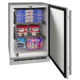 U-Line - 24" Outdoor Convertible Freezer - OFZ124 -0 UOFZ124-SS01B