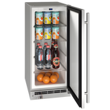 U-Line - 15" Outdoor Refrigerator - 115 V - ORE115 - UORE115-SS01A