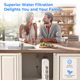 Waterdrop Filter Tankless Reverse Osmosis Water Filter System, 800GPD - WD-G3P800-W