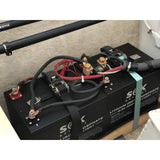 SOK Battery [Marine Grade] 12V 206Ah LiFePO4 Battery | Sealed Plastic Box | Lithium Solar Battery