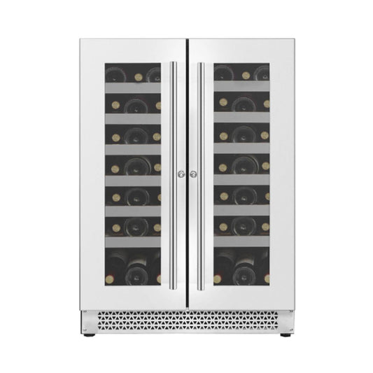 Cavavin Vinoa 24 in Beverage Center in Stainless Steel -66 Can/21 Bottle - V-87wbvc