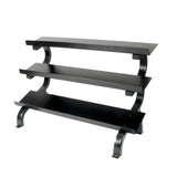 Troy  12-Sided Dumbbells & Rack Set - VERTPAC-TSDR75