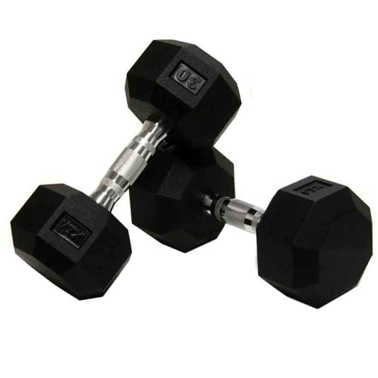 iDeal VTX 100 lbs 8-sided Urethane Dumbbell Pair  - SDU-100-2X