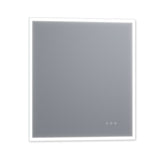 Arpella - Lucent 48 in. x 36 in. Wall Mounted LED Vanity Mirror with Color Changer, Memory Dimmer and Defogger - LEDCM4836