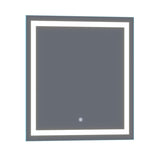 Arpella - Lumina 34 in. x 36 in. LED Lighted Vanity Mirror with Built-In Dimmer and Anti-Fog Feature - LEDSM2034