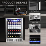 Antarctic Star 5.1 Cu.Ft Beverage Refrigerator - W58145B
