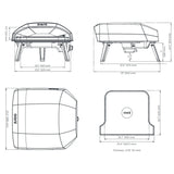 Ooni Koda 16 Gas Powered Pizza Oven - UU-P0AB00