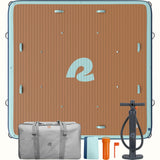 Retrospec Weekender Dock 7' Inflatable Platform - 5669