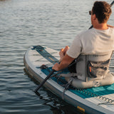 Retrospec Weekender Plus Inflatable Stand Up Paddle Board Kayak Hybrid 10'6" - 5401