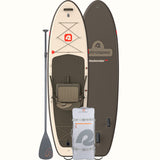 Retrospec Weekender Plus Inflatable Stand Up Paddle Board Kayak Hybrid 10'6" - 5401