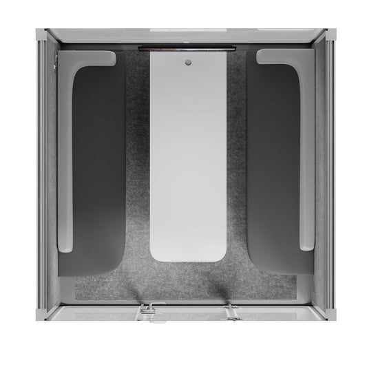 Sound box Meeting Booth Quell - 6 Person - XL-S115-DRK-GREY-ST-06-SY-05