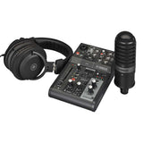 Yamaha AG03MK2 LSPK USB Loopback Live Streaming Kit - AG03MK2BLSPK