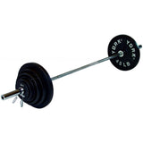 York Barbell 300lb Deep Dish Cast Iron Olympic Set 2899