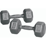 York Barbell Pro Hex Dumbbell 5-50lb Set