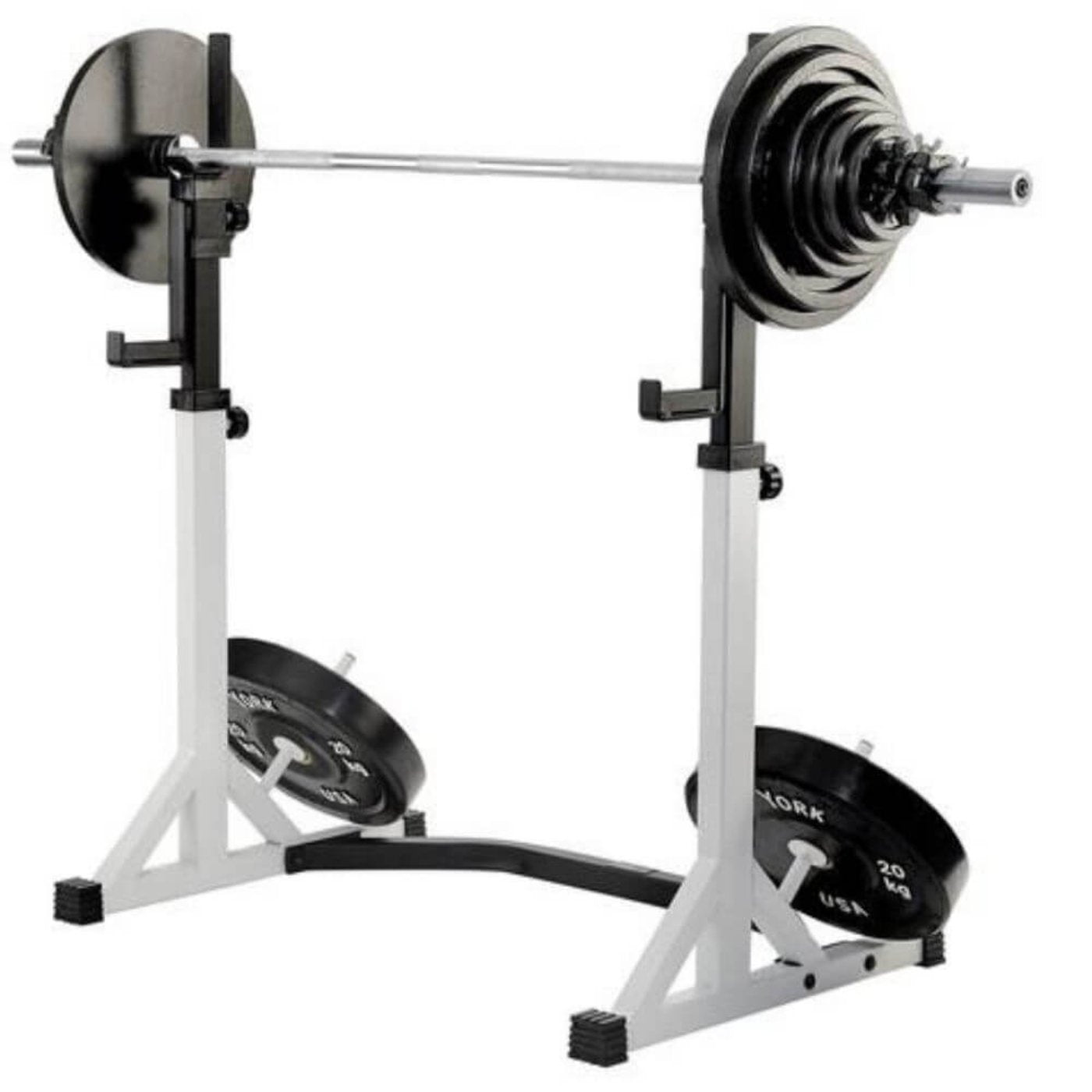 York Barbell FTS Press Squat Stands