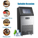 Antarctic Star Commercial Ice Makers Machine Stainless Steel Makers - Z5845AS