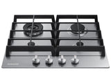 SAMSUNG 24" Gas Cooktop in Stainless Steel - NA24T4230FS-KT