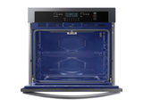 SAMSUNG NV51T5511SG 30" Smart Single Wall Oven in Black Stainless Steel - NV51T5511SG-KT