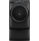 GE Appliances 5.0 cu. ft. Smart Front Load Washer, Steam, UltraFresh Vent, OdorBlock, Sanitize + Allergen - GFW655SPVDS-KT