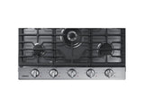 SAMSUNG NA30N6555TS 30" Smart Gas Cooktop with Illuminated Knobs in Stainless Steel - NA30N6555TS-KT