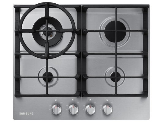 SAMSUNG 24" Gas Cooktop in Stainless Steel - NA24T4230FS-KT