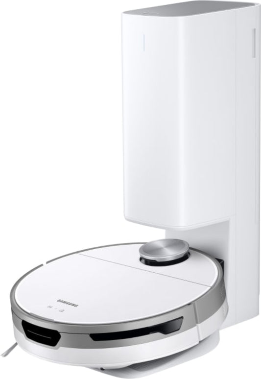 SAMSUNG Jet Bot+ Robot Vacuum w/ Clean Station, Auto Emptying, Precision Cleaning, 5-Layer Filter – VR30T85513W-KT