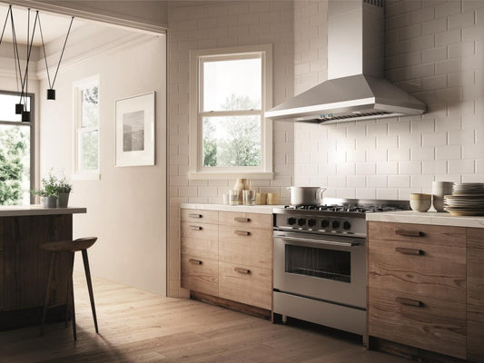 Elica - LEONE - Elica Pro - 42" W x 24" D x 12 1/8" H, 1200 CFM Internal, Stainless - Wall Mount Hoods- ELN142S2