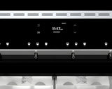 Dacor DWS4000BB-KT 24" Built-In Wine Dispenser, 4 Bottles, Dual Zone Cooling, Custom Volume, Sabbath Mode, Reversible Glass Door