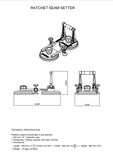 Aardwolf Ratchet Seam Setter - CTTRSS1