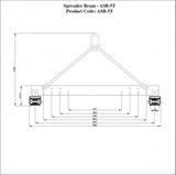 Aardwolf Spreader Bar - 5 Tons - ASB50T