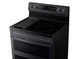 SAMSUNG NE63A6751SG 6.3 cu. ft. Smart Electric Range, Flex Duo™, No-Preheat Air Fry & Griddle, Black Stainless Steel