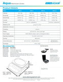 Adam Equipment Aqua Washdown Scales  - AE ABW-4