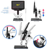 Andonstar AD409 PCB Soldering 10.1 Inch Display HDMI Digital Microscope with IR Remote New - AD409