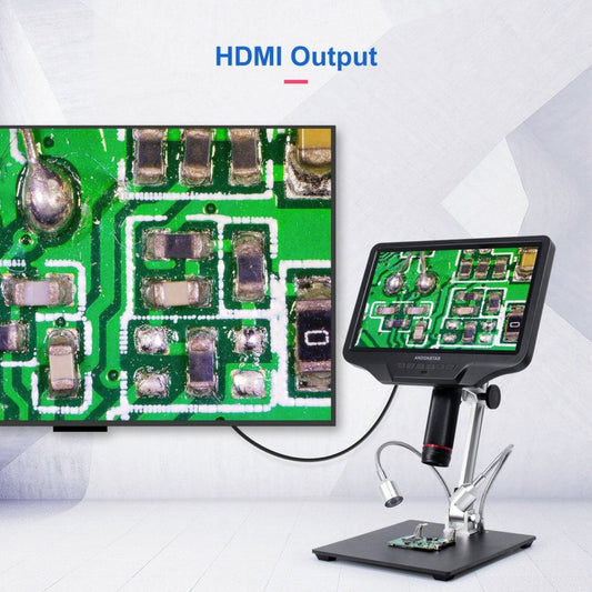 Andonstar AD409 PCB Soldering 10.1 Inch Display HDMI Digital Microscope with IR Remote New - AD409